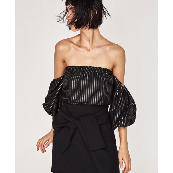 OFF-THE-SHOULDER TOP OFF-THE-SHOULDER TOP