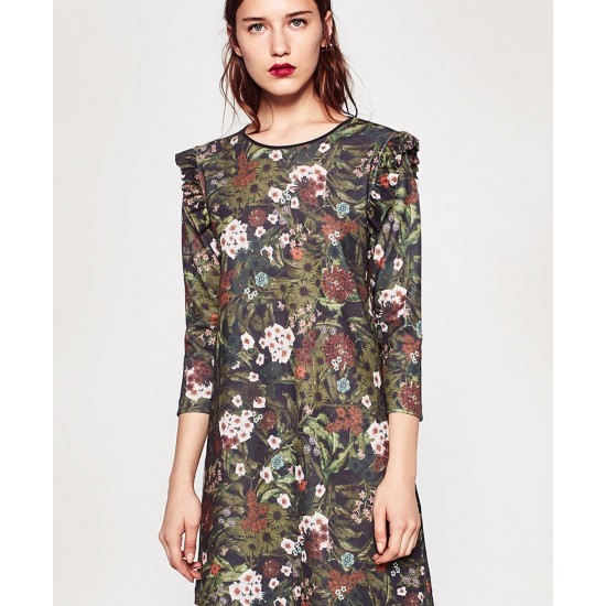 PRINTED DRESS